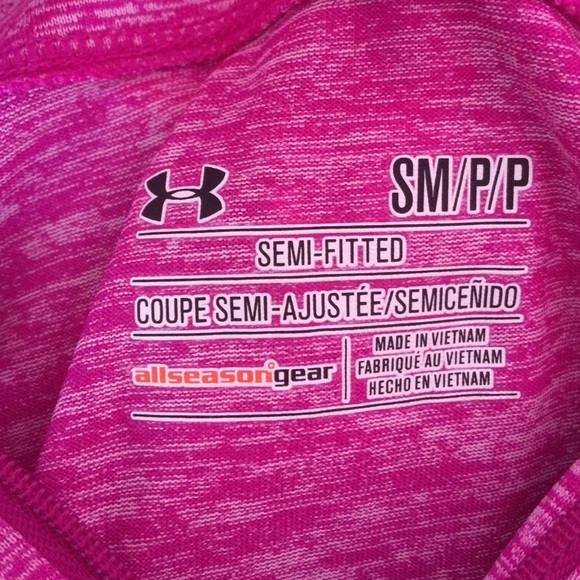 Purple/pink workout shirt