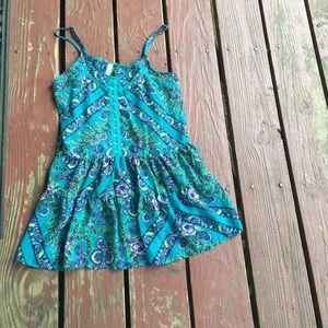 A cute green sheer blouse