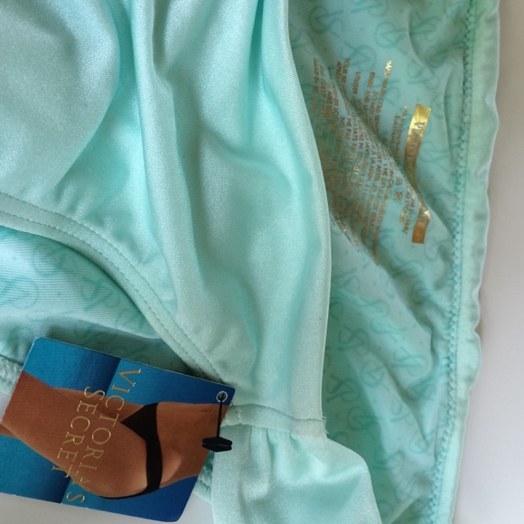 Turquoise bottom.