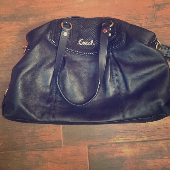 Black Coach Hobo Bag