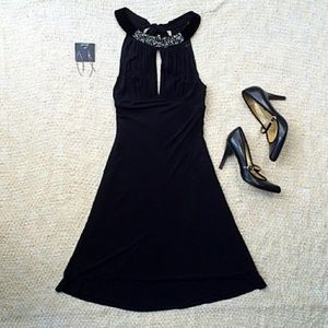 BCBGMAXAZRIA beaded dress