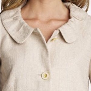 Jcrew Holly Linen Coat, SZ. 2