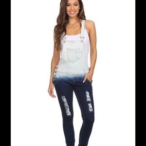 NWT Queen Premium Denim Coveralls