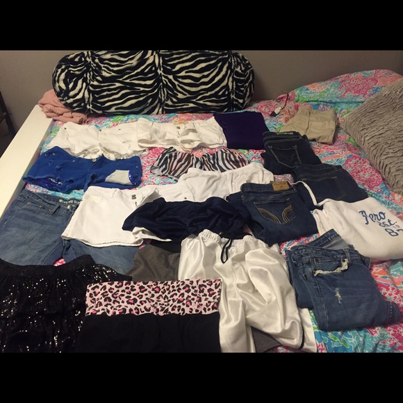 Lots of pants/ shorts.