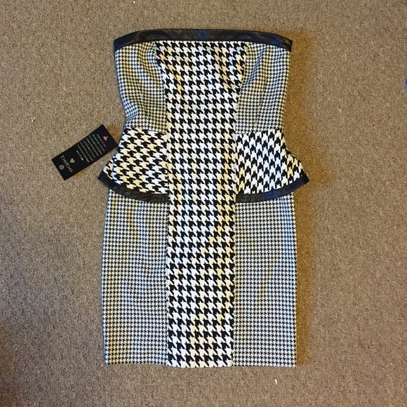 Bebe peplum dress