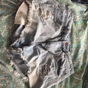 American eagle high waisted shorts