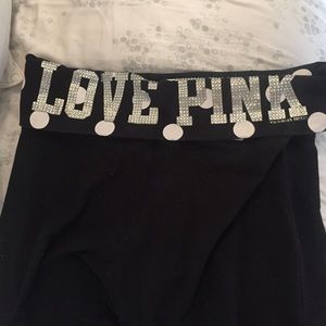 Victoria Secret cropped yoga pants