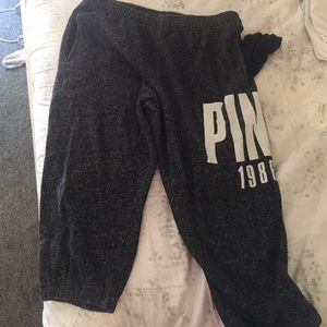 Cropped Victoria Secret sweatpants