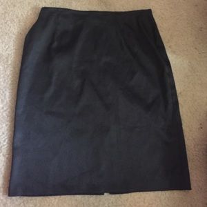 Black skirt