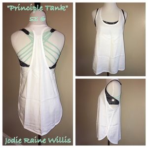 ❌SOLD❌ Lululemon Principle Tank- White size 6
