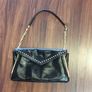 Badgley Mischka black purse.