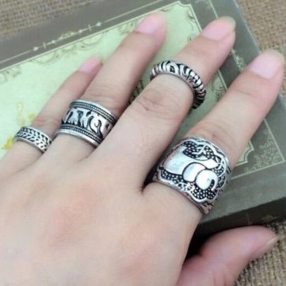 Boho Ring Set - Picture 2 of 4