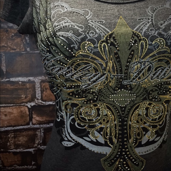 💋2 for $50💋Harley-Davidson® Bling Top - Picture 2 of 3