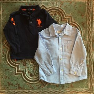 Boys long sleeve shirts