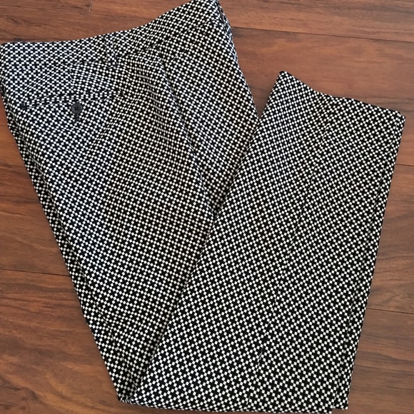 Gap black and white cropped pants SIZE 2