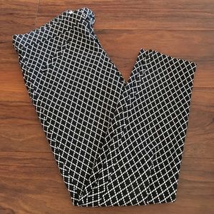 Gap ultra skinny patterned pants