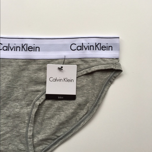 CK Gray Bikini Panty - Picture 2 of 3