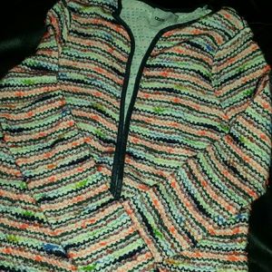 Multi colored sweater