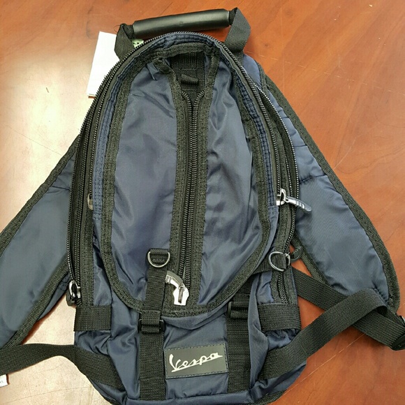 nwt vespa nylon basic backpack