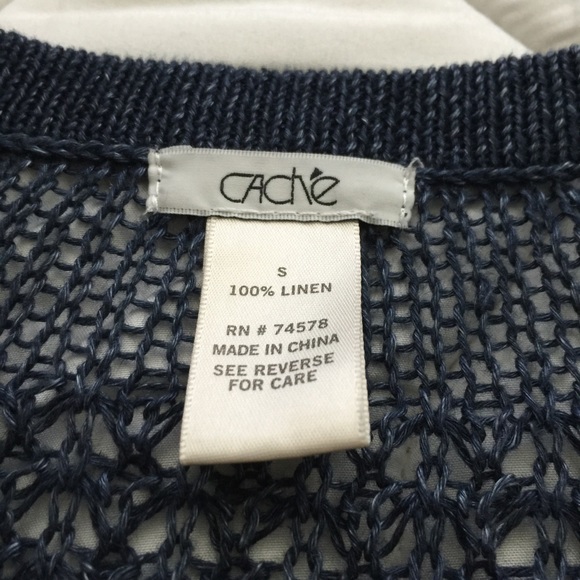 Cache knit blouse. - Picture 2 of 3