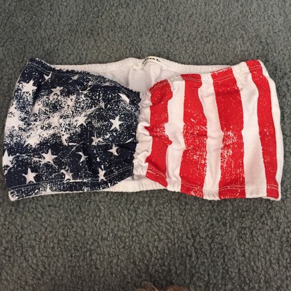 American Flag Bandeau
