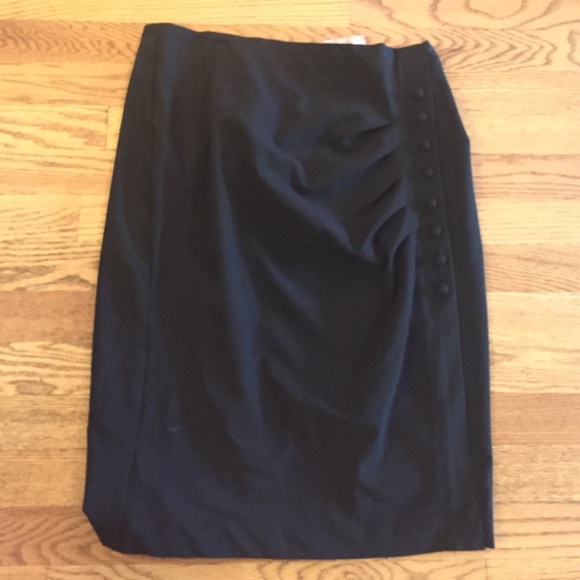 Black button skirt from New York & company
