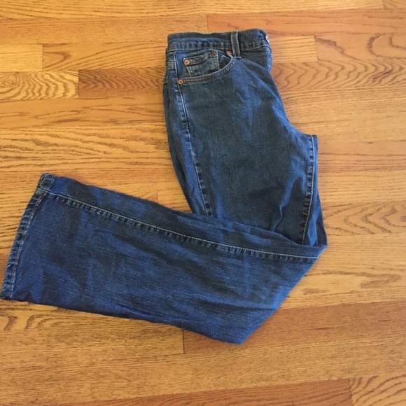 Levis boot cut jeans