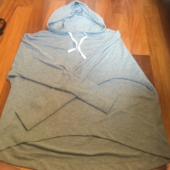 Grey Oversized Hoodie