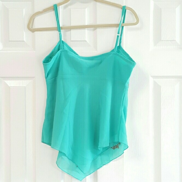 New York & Company Tops New York Company Embellished Tank Top Poshmark
