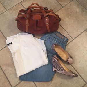 Kate Spade snake print wedges