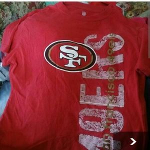 Sf 49ers shirt good condition..size M
