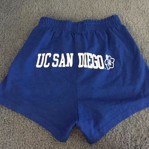 UC San Diego soffe shorts
