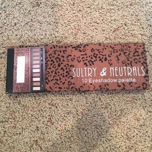 New! Sultry & neutrals eyeshadow