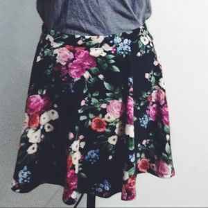 Floral Circle Skirt