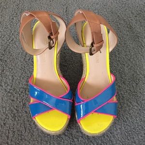 Colorful wedges