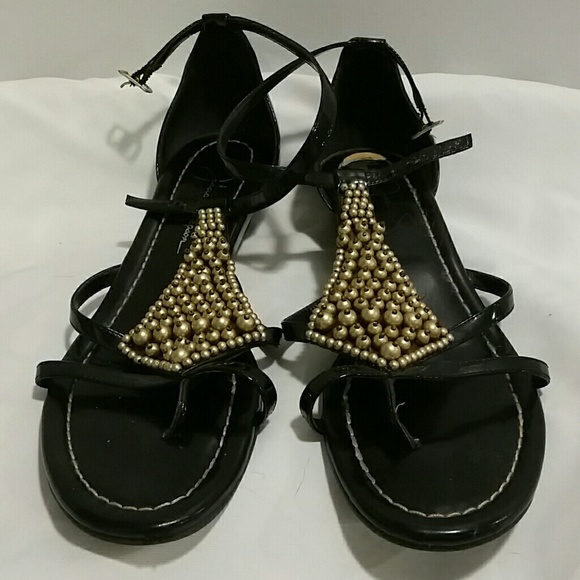 Rare Jessica Simpson gladiator wedges
