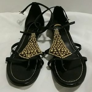 Rare Jessica Simpson gladiator wedges