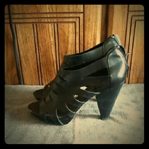 Franco Sarto black heels