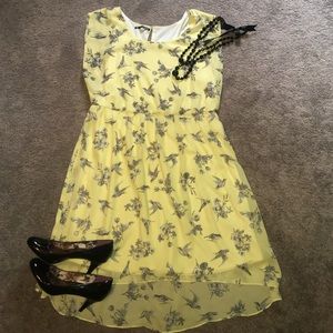 Maurice knee length Yellow vintage feel dress XXL