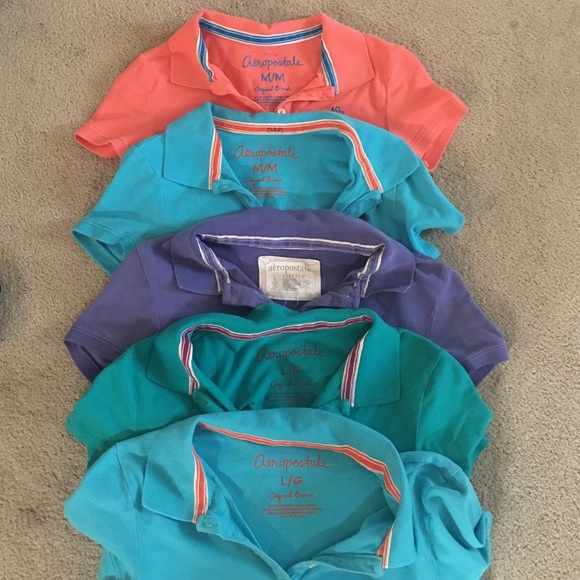 polo shirts