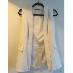 Alice + Olivia White Vest