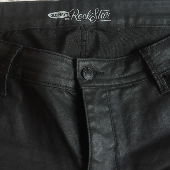 ROCKSTAR black shiny pants