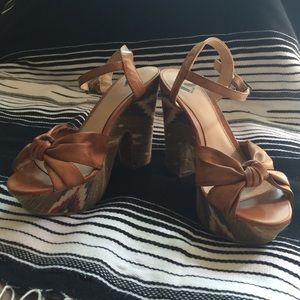 Cute brown sandals