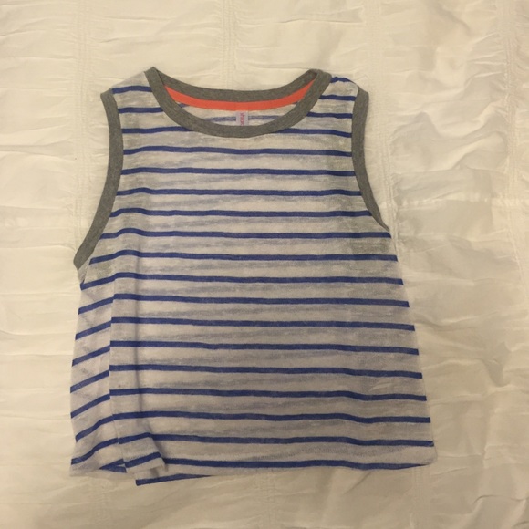 striped crop top