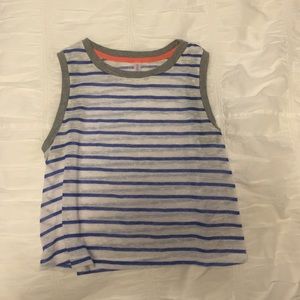 striped crop top
