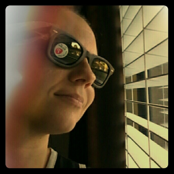 Ray-Ban Wayfarer Leather - brown, polarized