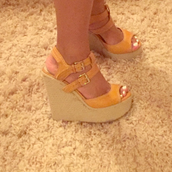 Nine West 6 inch wedges
