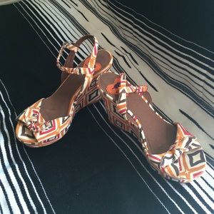 Brand new wedge heels.