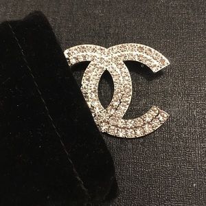 CC brooch