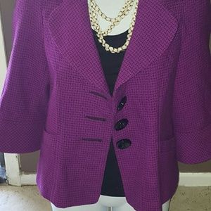 Blazer purple